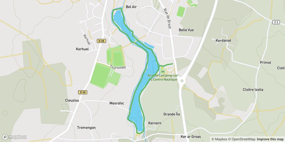 Rand'Abers 4 - Balade autour du lac de Bourg-Blanc