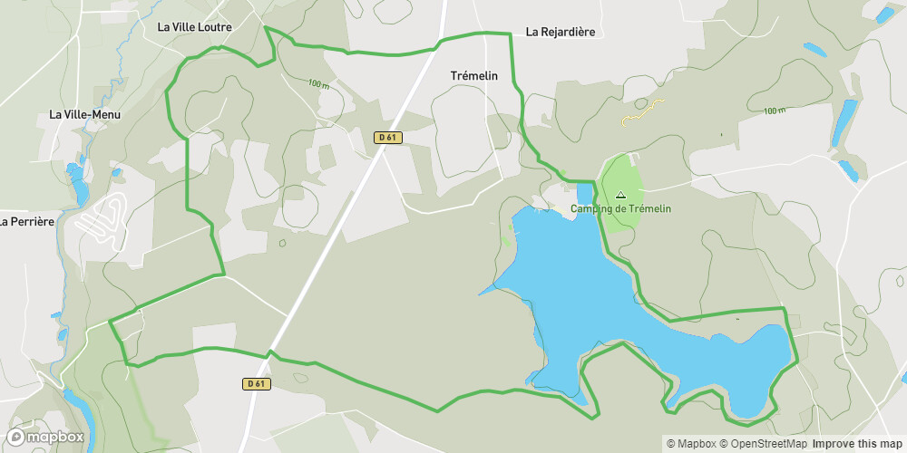 Circuit lac et landiers de Trémelin