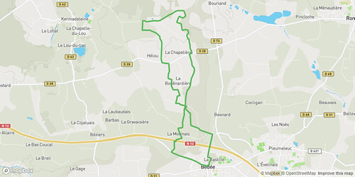 Circuit nord à Bédée