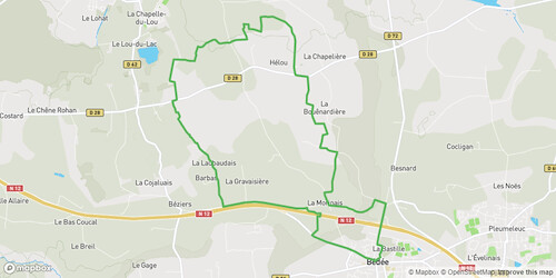 Circuit de la Hautière à Bédée