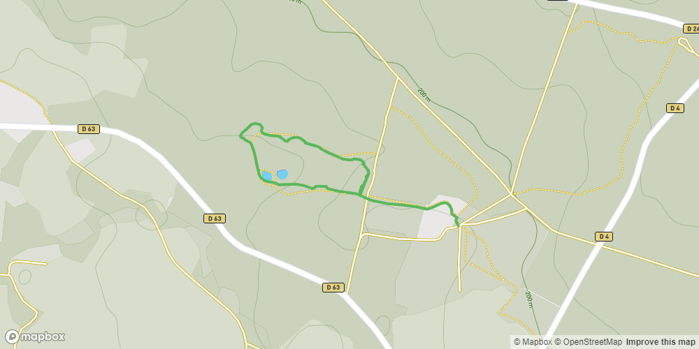 Circuit des étangs en forêt d'Avaugour