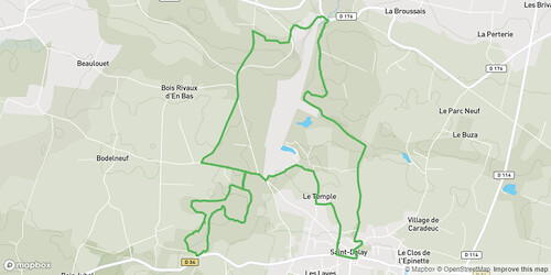 Saint-Dolay: Circuit de Buttes en Marais
